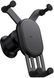 Кріплення для телефону Baseus Stable Gravitational Car Mount Air Black (SUWX020001) NLM-93661 фото 1