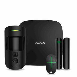 HubKit 2 black EU Комплект бездротової сигналізації Ajax NLM-74870 фото